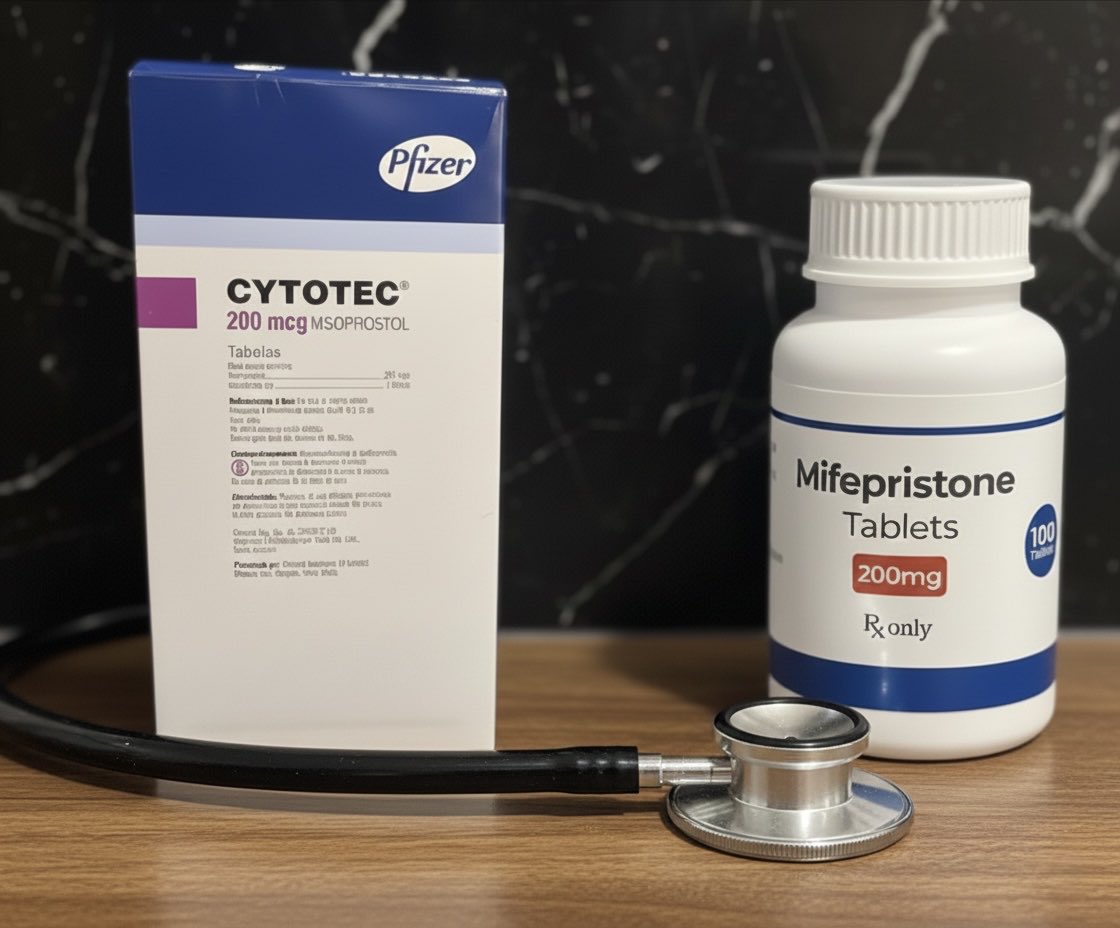 Combinación de Cytotec y Mifepristona para aborto seguro en Ecuador